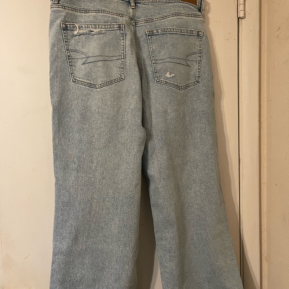 High-Waisted Stovepipe Jean, Ripped - Picture 2 of 8